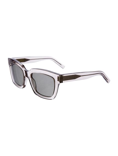 saint laurent clear sunglasses